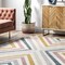 Nuloom Neveah Contemporary Chevron Area Rug 9ft x 12ft GRSP01A-9012 - alternate 4